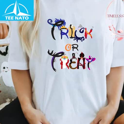 Disney Villains Trick or Treat Shirt - Image 4