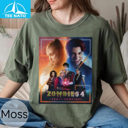 Disney Zombies Poster 2025 Shirt - Image 3