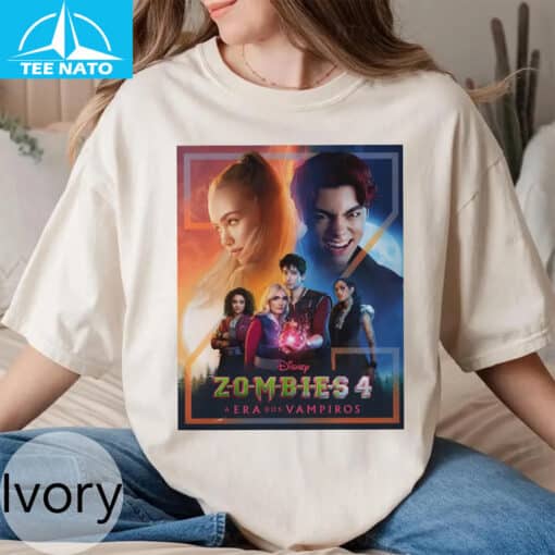 Disney Zombies Poster 2025 Shirt - Image 5