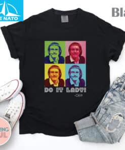 Do It Lady Chit Colorful Graphic Shirt