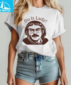 Do It Lady Chit Retro Character Shirt2