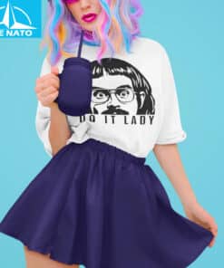 Do It Lady Funny Retro Meme Shirt4