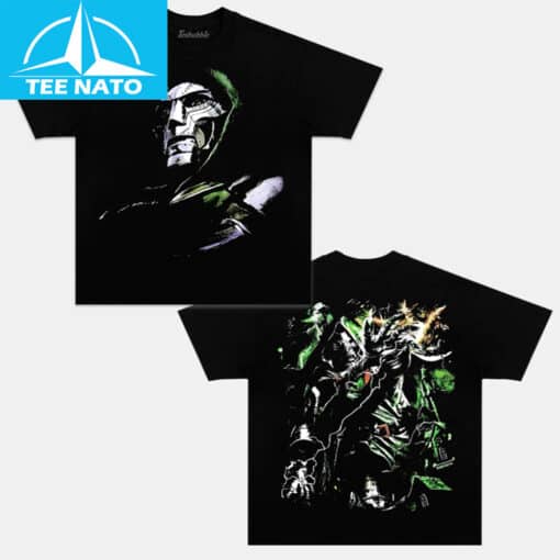 Doctor Doom Marvel Comics Villain Graphic Shirt - Image 3