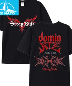 Dominate Stray Kids 2025 World Tour Shirt1