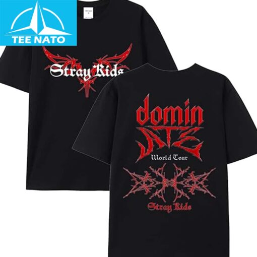 Dominate Stray Kids 2025 World Tour Shirt - Image 2