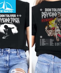 Don Toliver Psycho Tour Europe Shirt