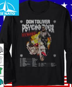 Don Toliver Psycho Tour Europe Shirt1