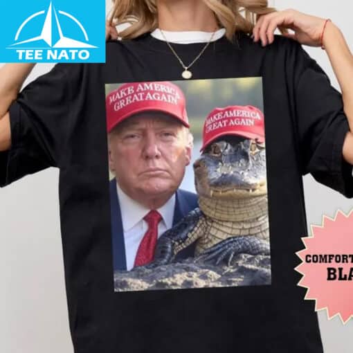 Donald Trump Alligator Make America Great Again Shirt - Image 2
