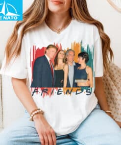 Donald Trump And Jeffrey Epstein Best Friends Parody Shirt2