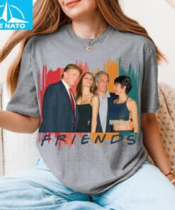 Donald Trump And Jeffrey Epstein Best Friends Parody Shirt4