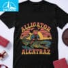Donald Trump Riding Alligator Alcatraz Shirt