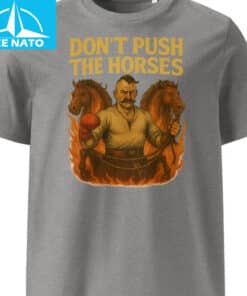 Dont Push The Horses Ukrainian Cossack Strength Shirt2