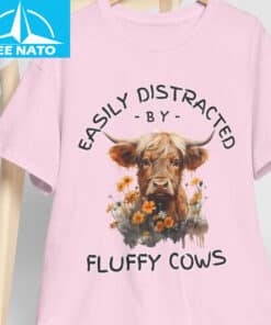 Easily Distracted By Cows Shirt3