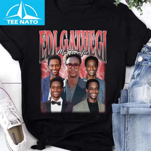 Edi Gathegi Bootleg Vintage Shirt - Image 2
