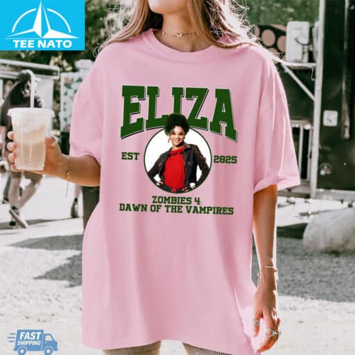 Eliza Zombies 4 Dawn Of The Vampires Graphic Shirt - Image 4