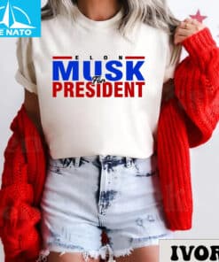 Elon Musk New America Party Shirt