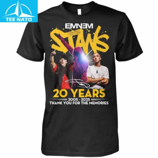 Eminem Stan 20 Years 2005-2025 Thank You For The Memories Shirt