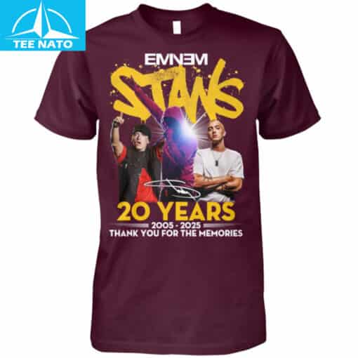 Eminem Stan 20 Years 2005-2025 Thank You For The Memories Shirt - Image 3