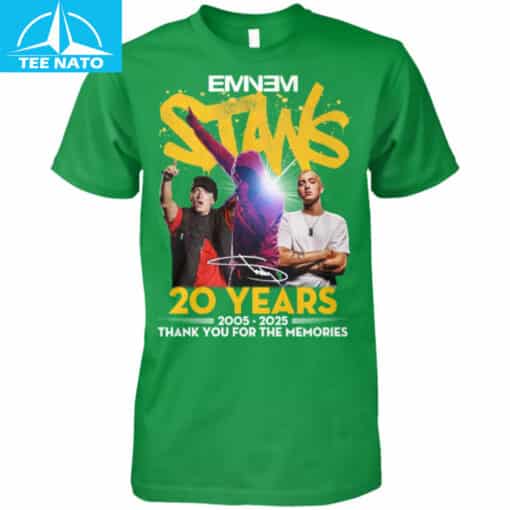 Eminem Stan 20 Years 2005-2025 Thank You For The Memories Shirt - Image 5