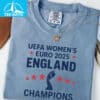 England Women Team Euro Champions 2025 Shirt