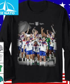 England Womens Euro Champions Home Again Football Team Shirt3