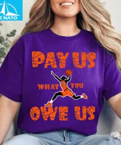 Equal Pay for Women Athletes Pay Us What You Owe Us Shirt4