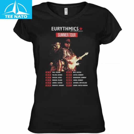 Eurythmics Summer Tour 2025 Concert Dates Shirt - Image 3