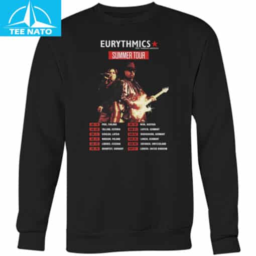 Eurythmics Summer Tour 2025 Concert Dates Shirt - Image 4
