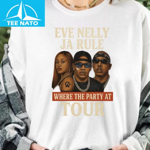 Eve Nelly Ja Rule Where The Party At Tour Shirt - Image 2