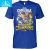 FC Chelsea FIFA Club World Cup 2025 Champions Cartoon Fan Shirt