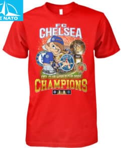 FC Chelsea FIFA Club World Cup 2025 Champions Cartoon Fan Shirt3