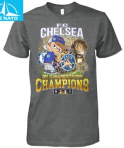 FC Chelsea FIFA Club World Cup 2025 Champions Cartoon Fan Shirt4