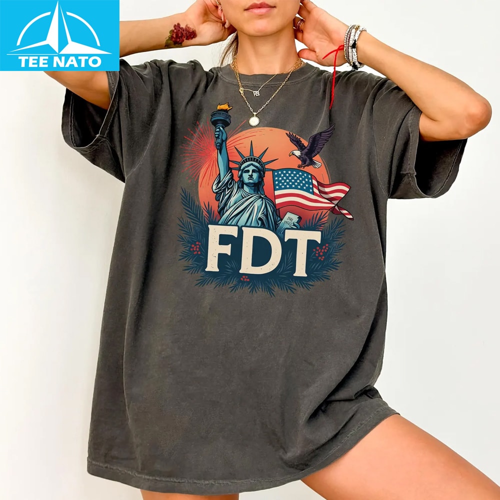 Another design of the FDT USA Patriotic Shirt