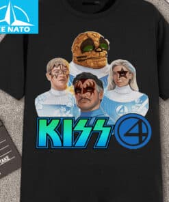 Fantastic Kiss The Four Super Heroes Mountoy Shirt 1