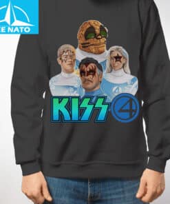 Fantastic Kiss The Four Super Heroes Mountoy Shirt2 1