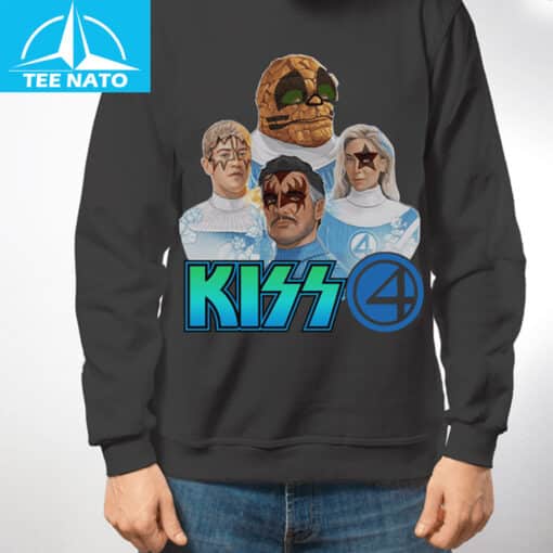 Fantastic Kiss The Four Super Heroes Mountoy Shirt - Image 4