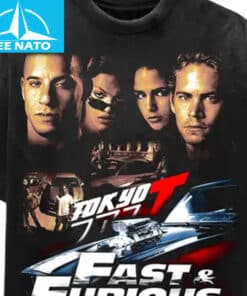 Fast Furious Tokyo Drift Paul Walker Movie Poster Shirt1