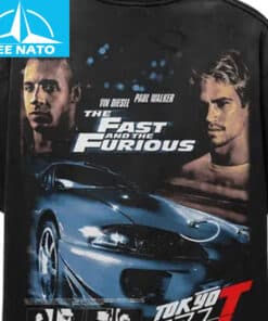 Fast Furious Tokyo Drift Paul Walker Movie Poster Shirt2