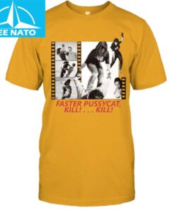 Faster Pussycat Kill Kill Movie Filmstrip Shirt1
