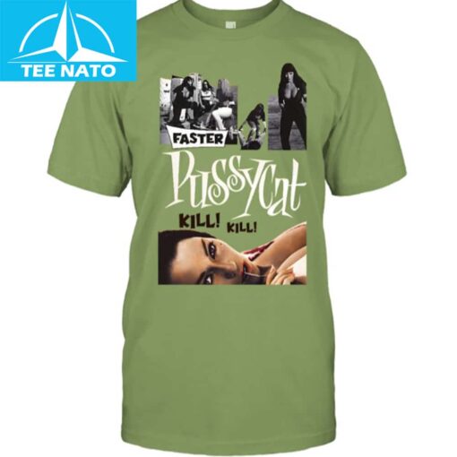 Faster Pussycat Kill Kill Movie Poster Shirt - Image 4
