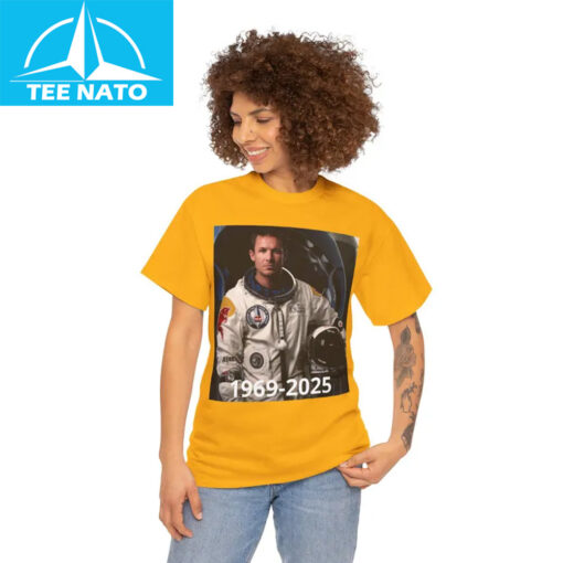 Felix Baumgartner Astronaut 1969-2025 Memorial Shirt - Image 5