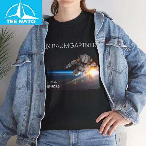 Felix Baumgartner RIP Legend 1969-2025 Astronaut Shirt - Image 4