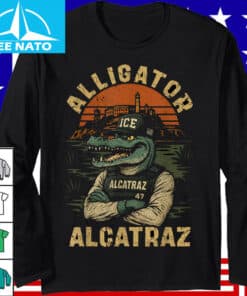 Florida Alligator Alcatraz Ice Funny Trump 2025 T Shirt2
