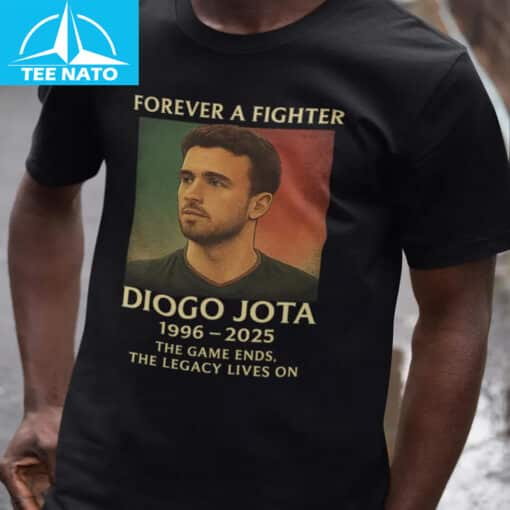 Forever a Fighter Diogo Jota Memorial Shirt