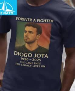 Forever a Fighter Diogo Jota Memorial Shirt 3
