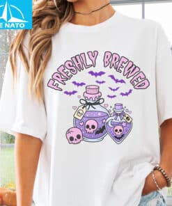 Freshly Brewed Potion Halloween Shirt2