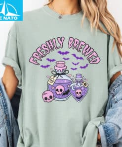 Freshly Brewed Potion Halloween Shirt4