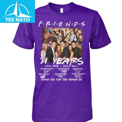 Friends TV Show 31 Years 1994-2025 Anniversary Shirt - Image 4
