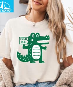 Fuck ICE shirt, Anti Alligator Alcatraz shirt