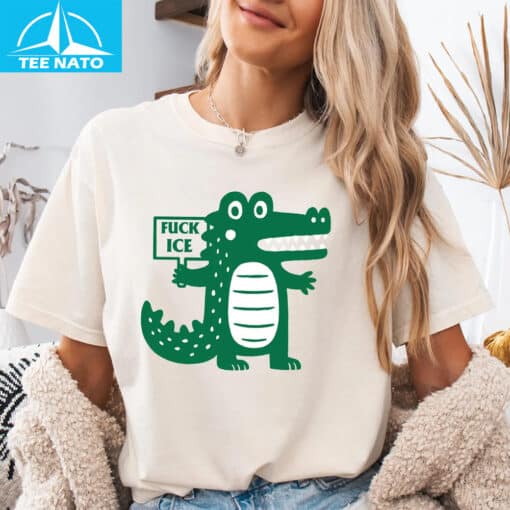 Fuck ICE shirt, Anti Alligator Alcatraz shirt